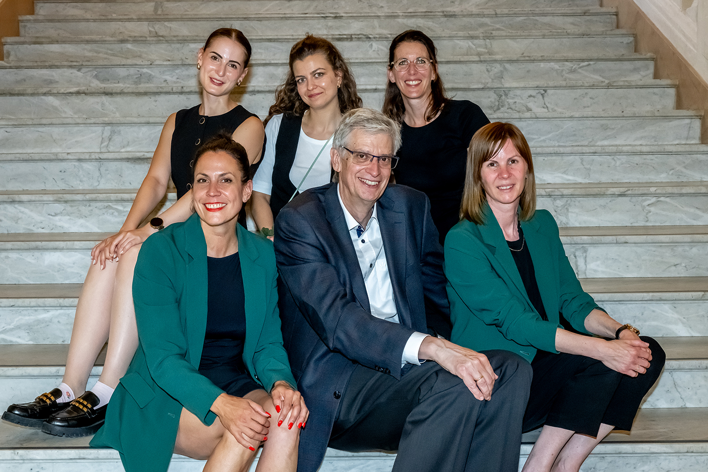 Sara Katbi, Marija Atasanova, Andrea Hilpert, Pia Käser, Dieter Pfaff, Nina Kaiser