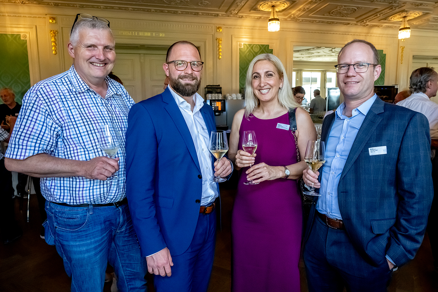 Christoph Müller, Christian Reichmuth, Daniela Salkim, Manuel Lüthi