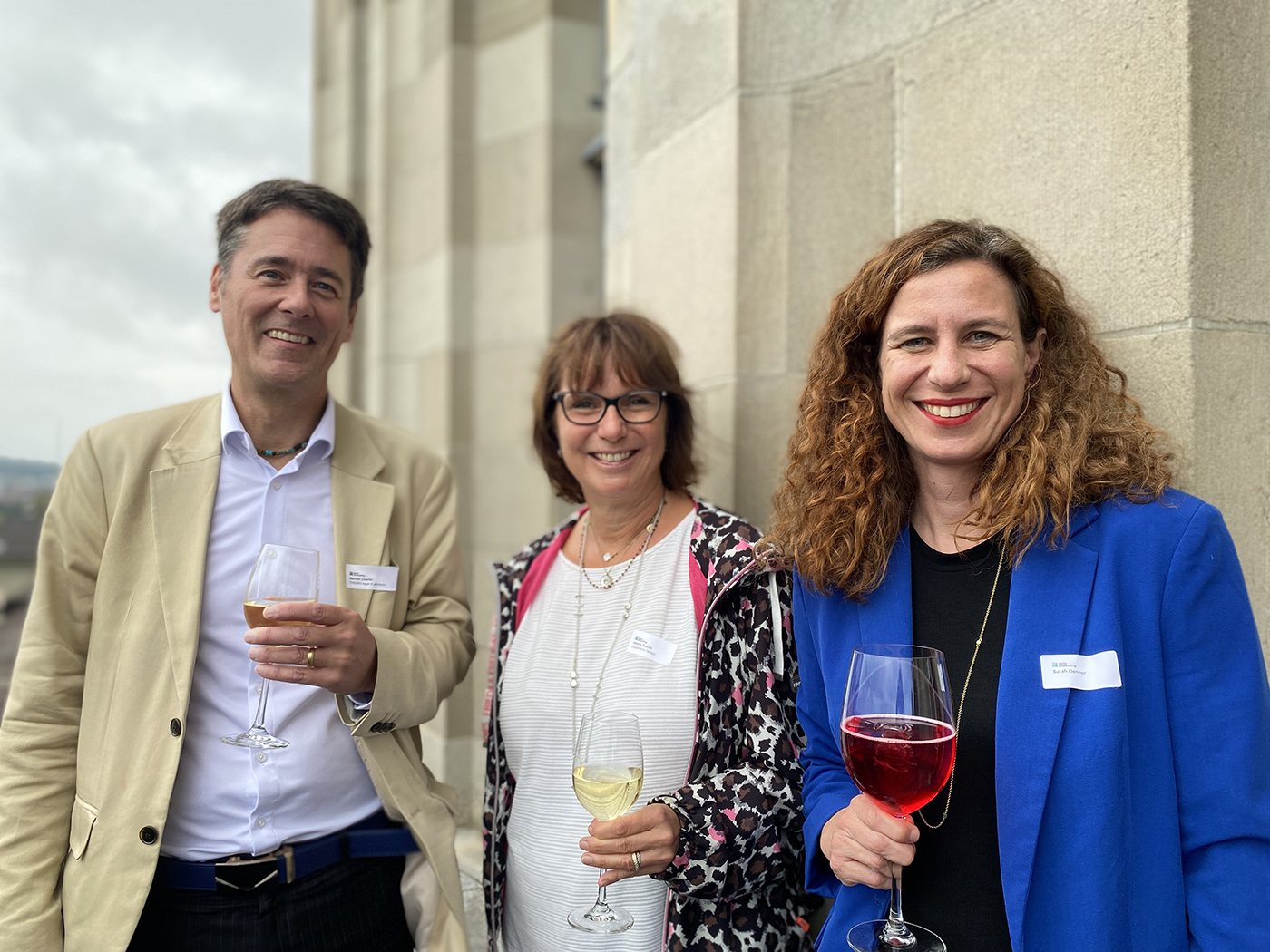 Manuel Zweifel, Hélène Ducret und Sarah Genner