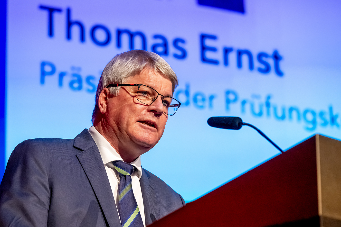 Thomas Ernst, Präsident der Prüfungskommission